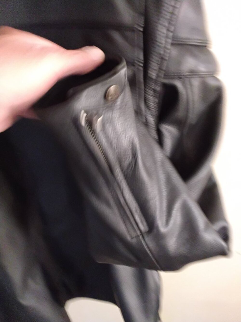 Heavy First Classics Premium Cowhide Leather Motorcycle Jacket Vented Size XL - Picture 8 of 11